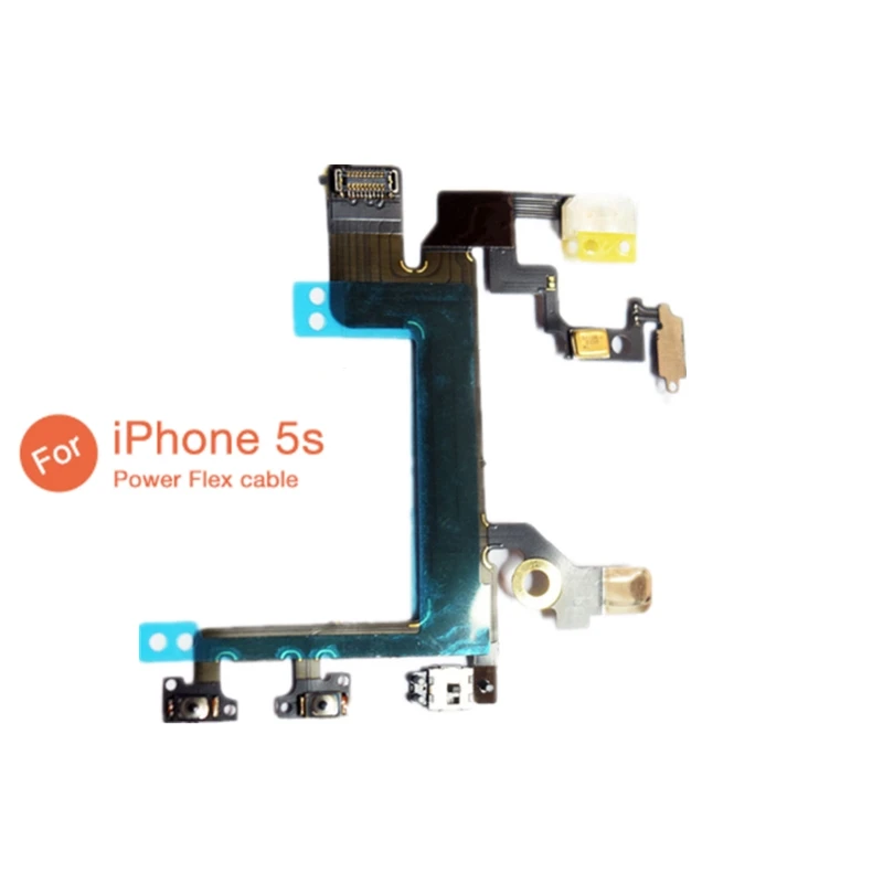 Высокое качество для iPhone 5S кнопка регулировки громкости источник энергии