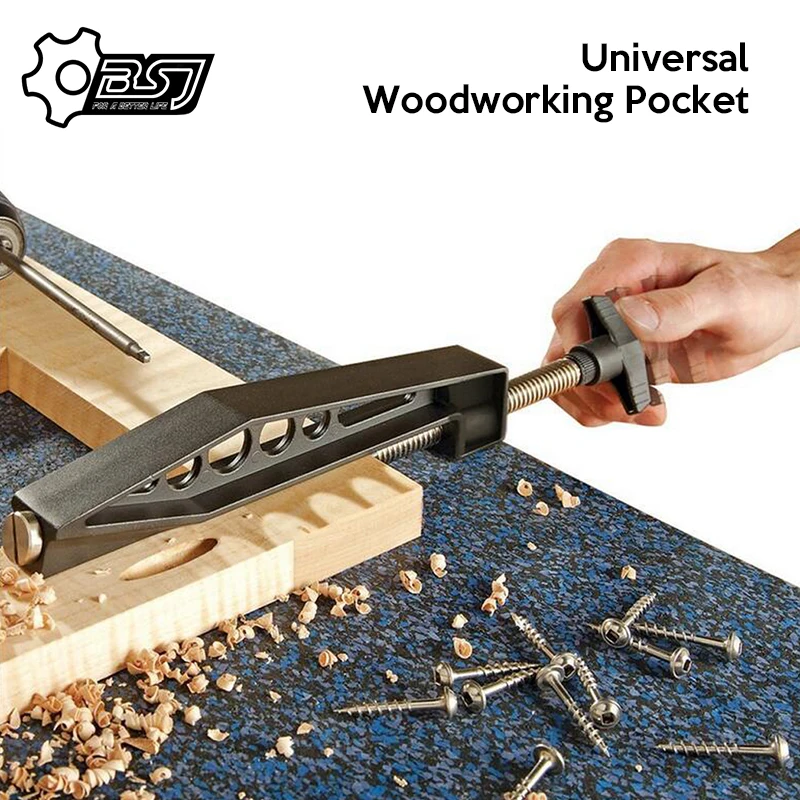 Универсальный деревообрабатывающий Карманный хомут фиксированный зажим для