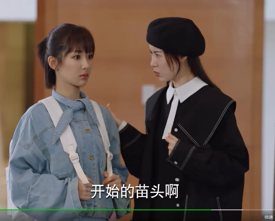 Dear Love Blueberry Yang Zi, стиль знаменитостей, черно-белый Тренч с узором, Женское пальто средней длины, весна и