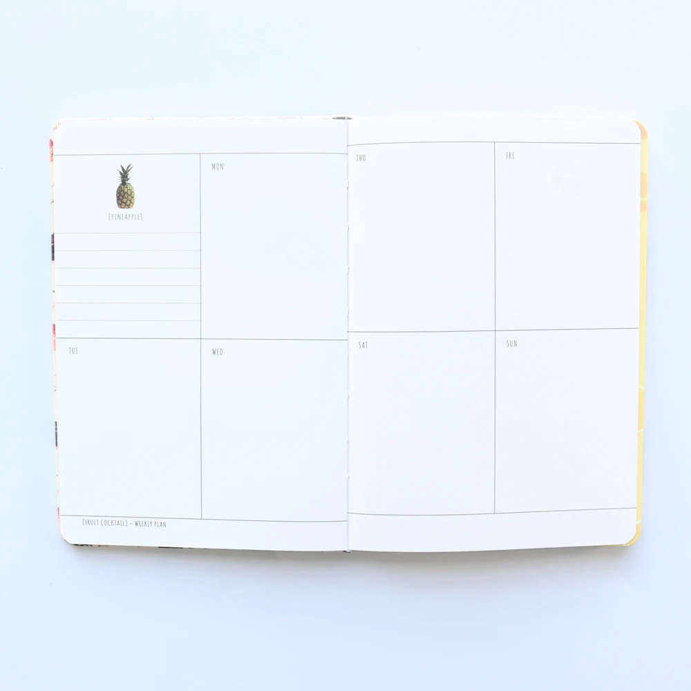 Domikee новинка 2020 мультяшный школьный ежемесячный недельный планировщик блокноты