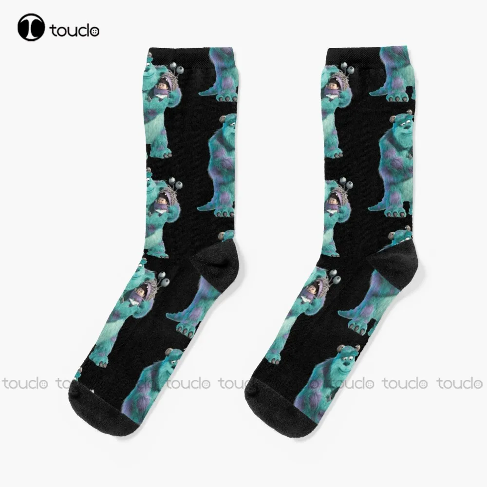 

Мужские спортивные носки Sully And Boo, индивидуальные унисекс носки для подростков, Молодежные мужские и женские носки с цифровым принтом 360 °