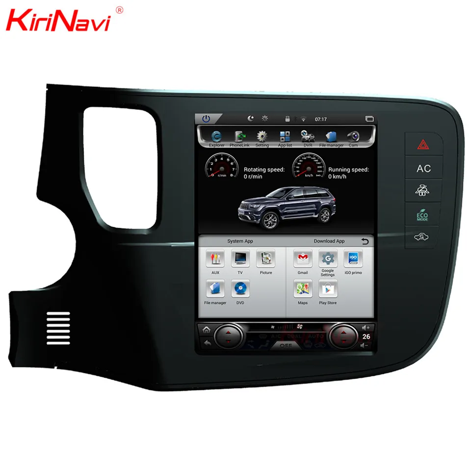 Автомагнитола KiriNavi 10 4 дюйма 1 Din Android 9 0 GPS 4G|car multimedia player|car multimediamultimedia player for car |