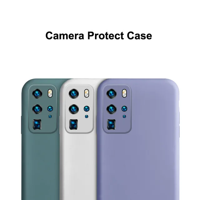 for Samsung S20 Ultra S20 Plus S20 FE S20FE Case Liquid Silicone Soft Camera Protection Cover For Galaxy S20 Ultra Plus S20 FE 2