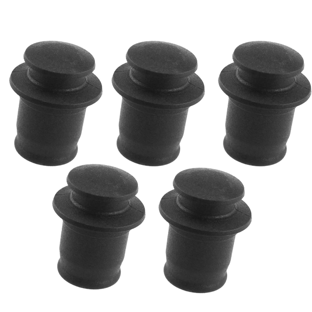 Pack of 5 12V Car Cigarette Lighter Socket Plug Dust Cover Cap Waterproof