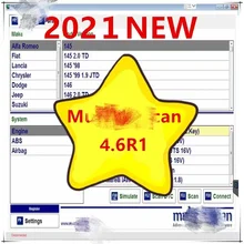 

2021 Hot Sell For Fiat Can Work With ELM327 Mult///iEcu///Scan V4.6 Registered Unlimited Multi E/cu Scan