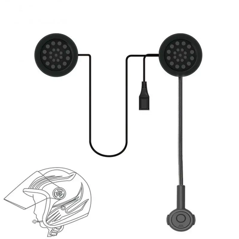 Мотоциклетный шлем Bluetooth Hi Fi наушники мотоциклетный микрофон гарнитура IT1