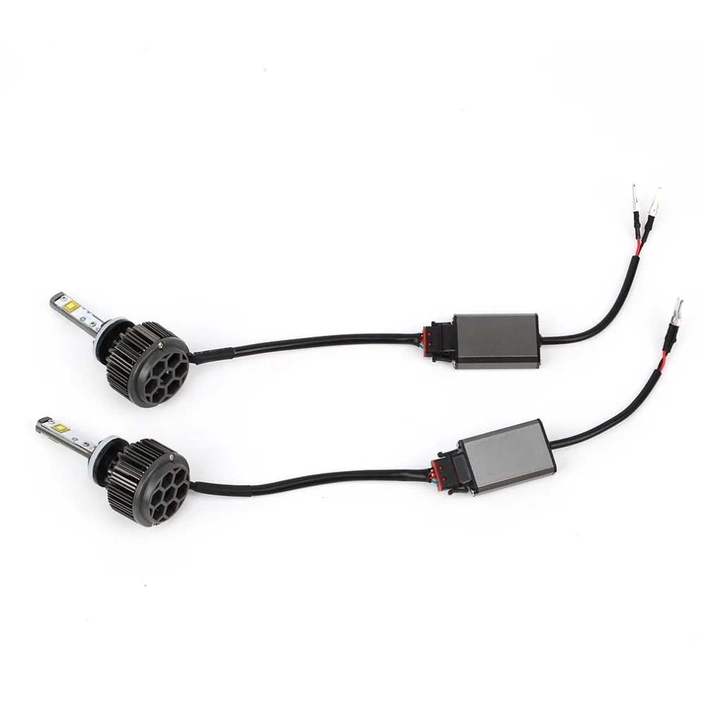 2x Car 60W 7600LM KIT 880/881 White 6000K LED Headlight Bulb Driving Lights