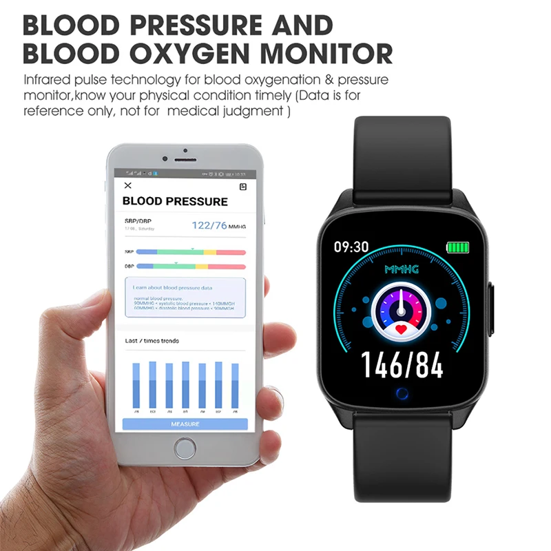 LIGE Новые смарт-часы для женщин и мужчин водонепроницаемый спортивный браслет пульсометр Монитор артериального давления для Android ios смарт-фитнес-часы