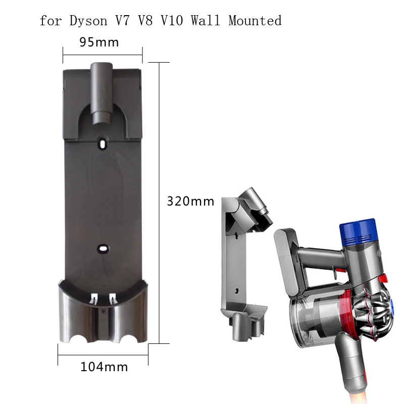 Vacuum Cleaner Docking Station Compatible For Dyson V7 V8 Wall Mounted  Accessories Cord-free Charger Bracket - Vacuum Cleaner Parts - AliExpress