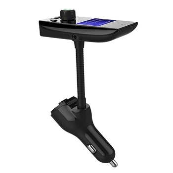 

3.1A Dual USB Port Car Charger Auto BT Hands-free Kit MP3 Player with Digital Display For 12-24V Vehicles Dropship