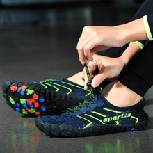 Пляжная обувь; мужские пляжные тапочки для плавания; женская обувь для взрослых; прогулки походы; обувь для влюбленных; обувь для йоги; нескользящие кроссовки; синий цвет; большие размеры 46