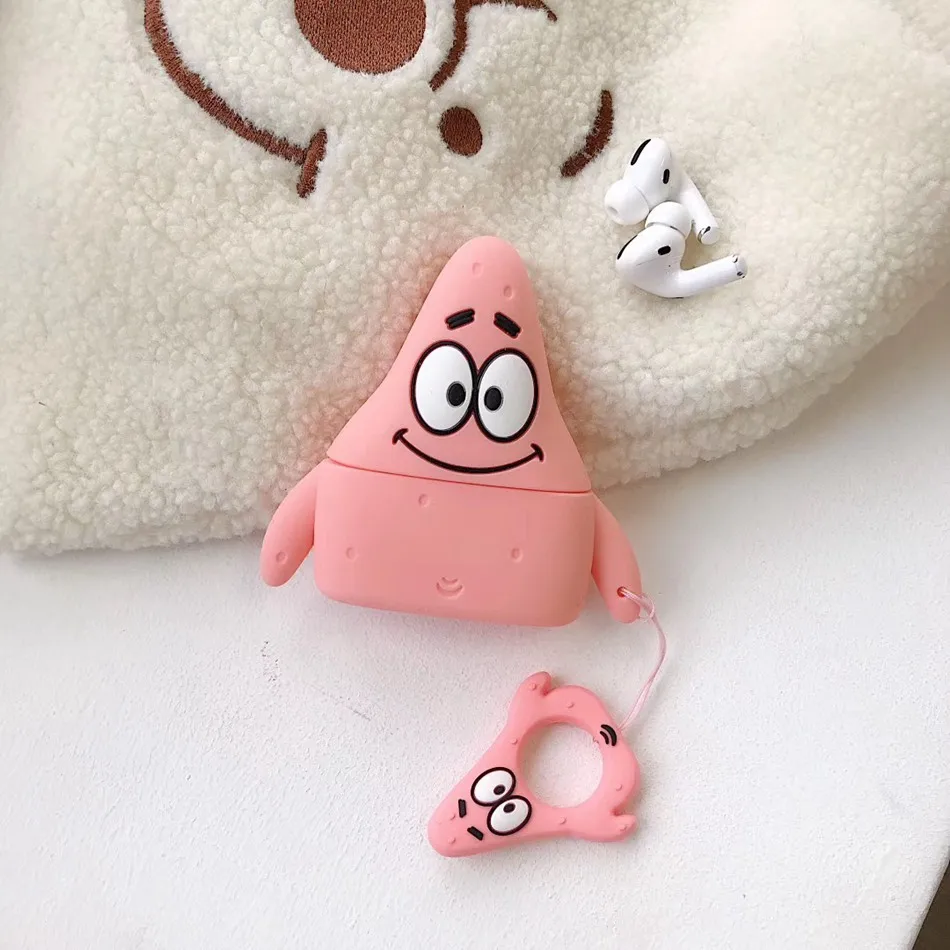 210U 3D Earphone Case For Airpods Pro Case Silicone Stitch Cat Cartoon Headphone/Earpods Cover For Apple Air pods Pro 3 Case Keychain - Цвет: 210U