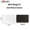 5pcs NFC Tag Ntag213 Tags Anti Metal Sticker 13.56MHz ISO14443A 213 Metallic Badges Key Token Patrol Universal Label 5