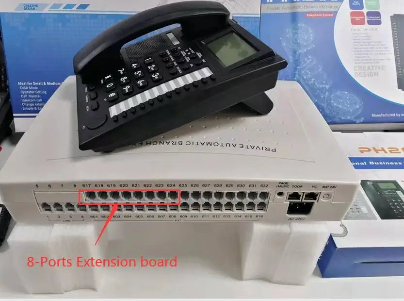 CP832 Series PABX Extension expand boards with 8 ports