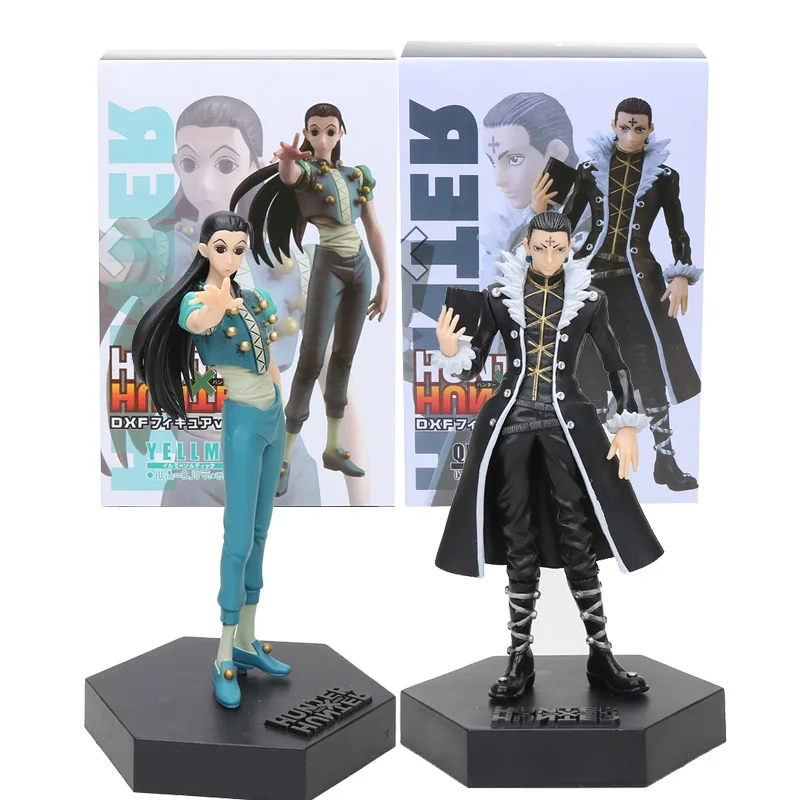 Фигурка охотника x Hunter игрушка модель Killua Zoldyck Kurapika Hisoka 16 22 см|Игровые фигурки и