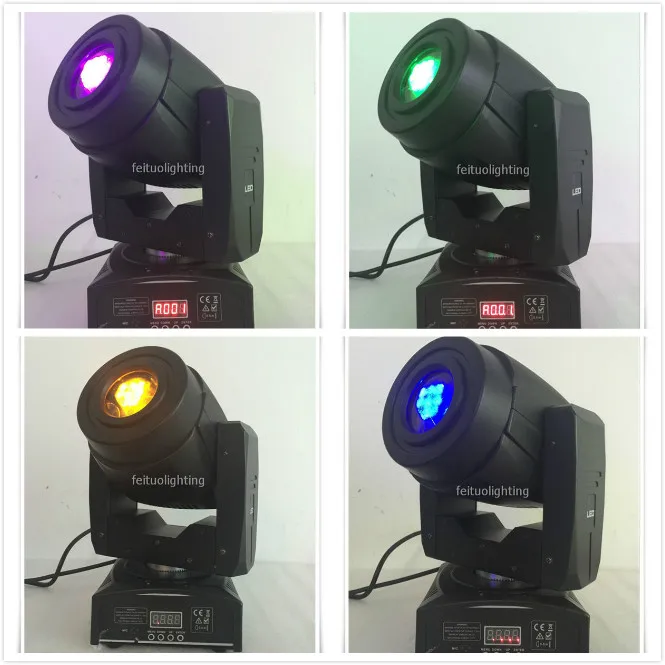 

E-1pcs 60w spot moving head led mini stage light motorized focus