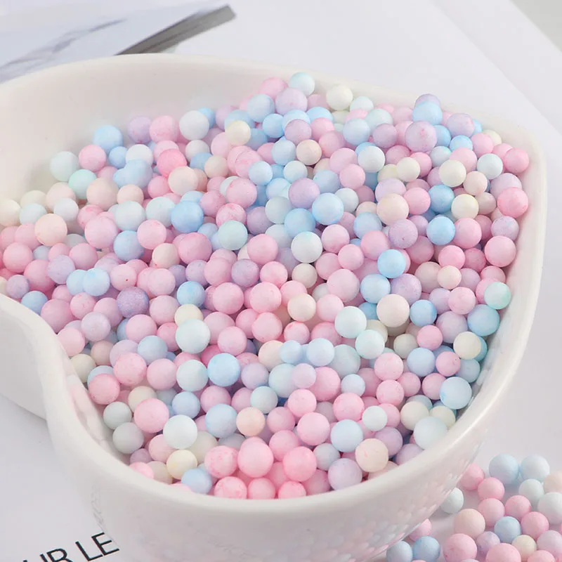 Mini Styrofoam Balls Beads Decorative Assorted Color Foam Ball for Making  DIY Gift Box Filler