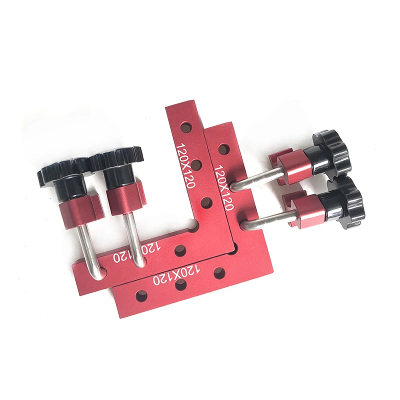 

Woodworking Right Angle Positioning Clamps 90 Degrees L-Shaped Auxiliary Fixture Splicing Board Positioning Panel Fixed Clip