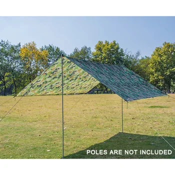 

Waterproof Sun Shelter Canopy Triangle Sunshade Cloth Sail Awning Outdoor Canopy Garden Camping Ground Mat