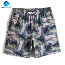 Плавки Для мужчин летний купальный костюм сексуальные трусы с мультяшными котами, быстросохнущая серфинг джоггеры с принтом купальники, плавки из сетчатого материала