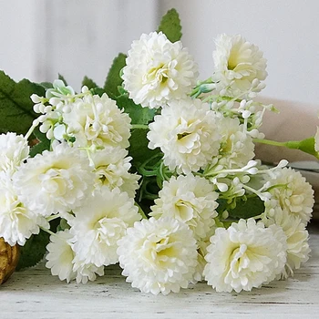 

20 Flowers Small Lilac Flowers Hydrangea High-end Wreath Party Fake Silk Flower Wedding Engagement Anniversary Decorations