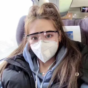 

Outdoor Safety Glasses Work Lab Eyewear Splash Anti-wind Glasses Goggle Transparent Glasses Working Glasses