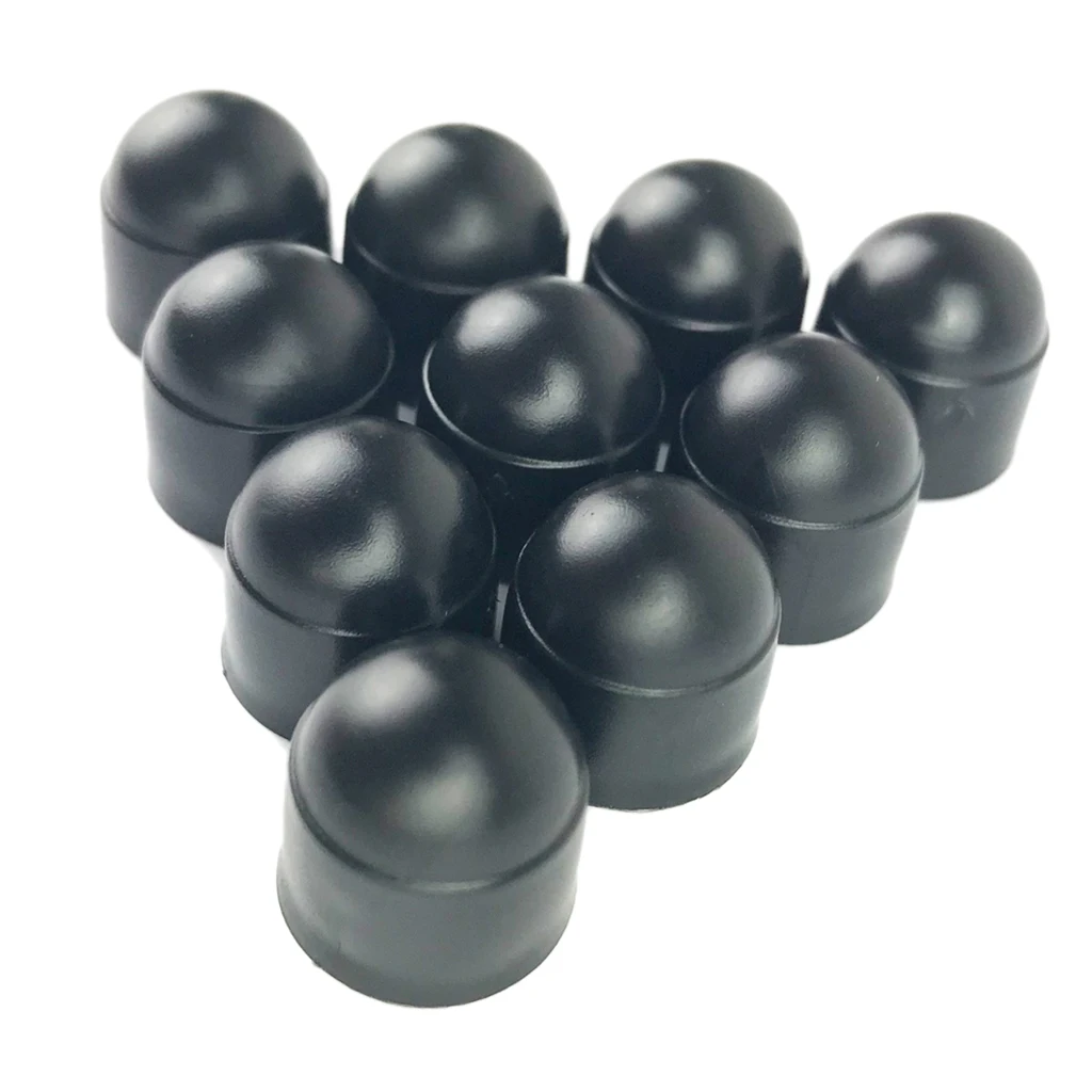10PCS 18mm Car Hub Screw Cover Car Wheel Nut Lug Dust Cover Caps  M6