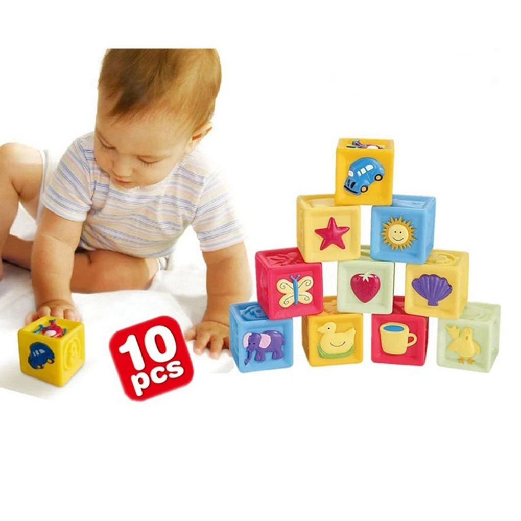 soft cubes baby blocks