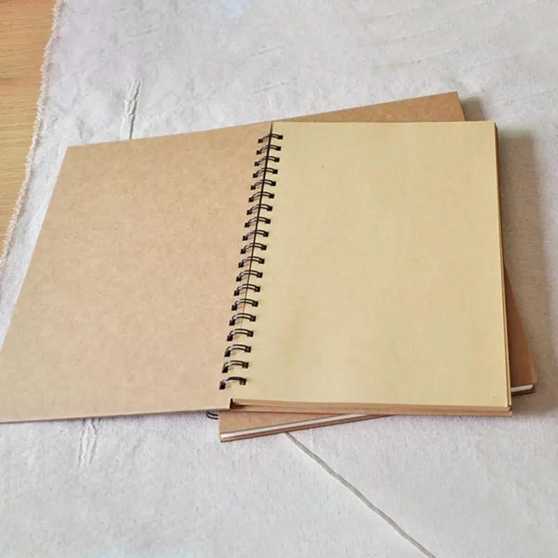 Schetsboek Dagboek voor Tekening schchilderen Граффити Мягкая обложка Zwart Papier Schetsboek memo pad Блокнот подарок для офиса и школы