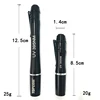 TopCom Mini Pocket LED UV Light 395nM 380nM 365nM Ultraviolet Penlight Aluminum Alloy UV Pen Flashlight With Clip Money Detect ► Photo 2/6