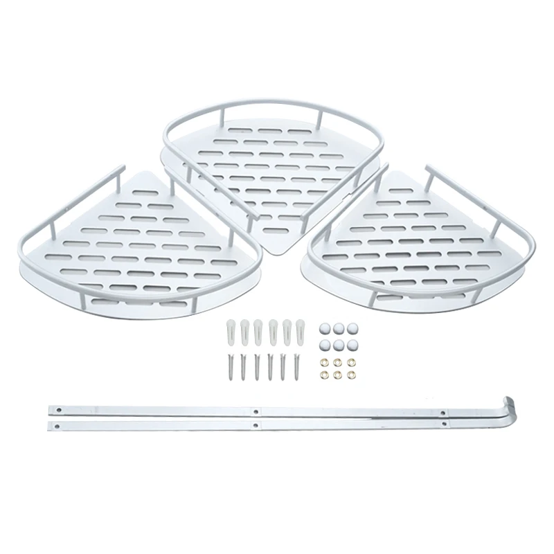 3 Tier Bathroom Rack Yeahmart 3 ванная комната кухонная стойка из ярусов угловой держатель для хранения полки для душа шампунь мыло косметическая стойка для хранения корзины Органайзер - Цвет: 3 Tier Bathroom Rack