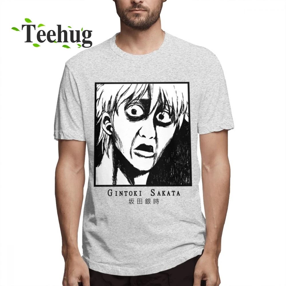 Chibi Gintama Gintoki Футболка одежда для мужчин мальчиков и девочек 2019 Новая летняя 100%