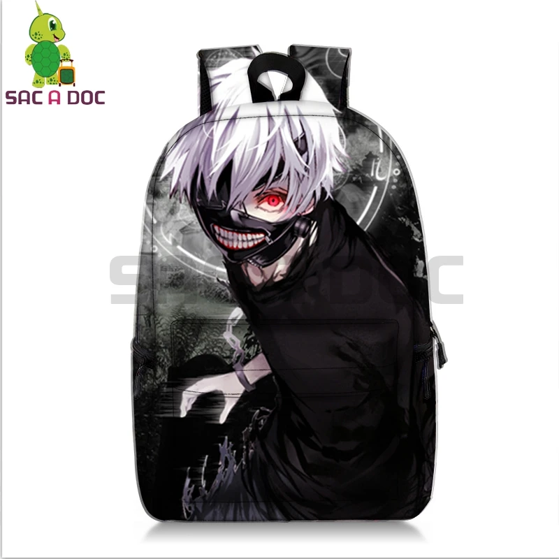 Токийский Гуль Kaneki Ken, школьные сумки для девочек-подростков, рюкзак для ноутбука, рюкзак для путешествий, школьный рюкзак для косплея, сумки на плечо