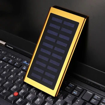 

20000mAh Dual USB Powerbank Solar Power Bank External Battery Portable Mobile Phone Charger for IPhone X 11 Xiaomi Quick Charge