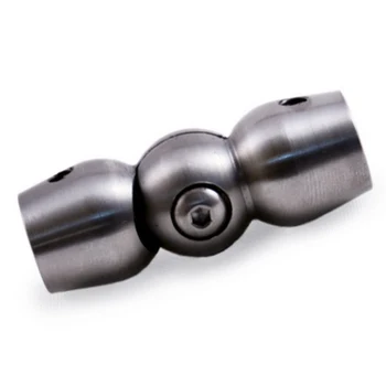 

Freeshipping SUS 304# Pivotable Round Bar Connector