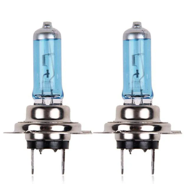 

2pc H7 Halogen Lamp 6000K Color Temperature Clear Lighting White Lamp Bulbs Car Light #LR25