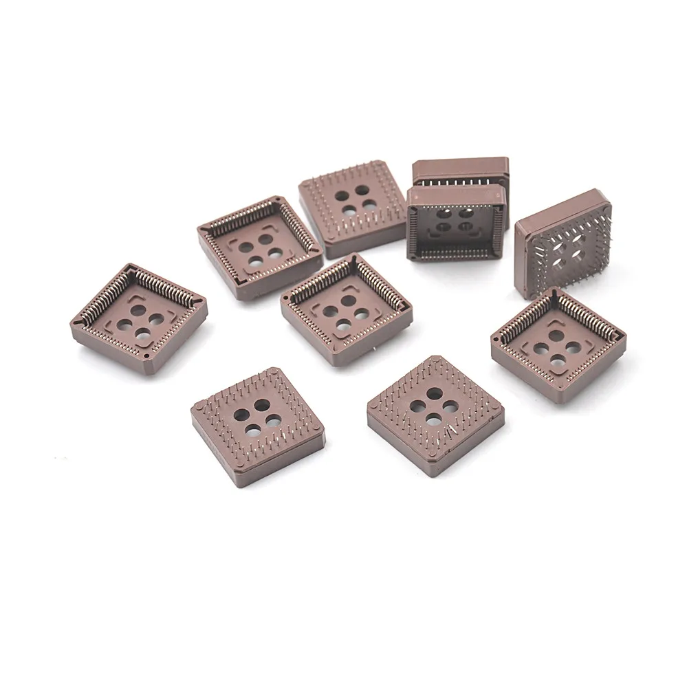 10 шт. PLCC68 68 Pin 68Pin DIP адаптер для ИС панели PLCC конвертер Новый|Соединители| |