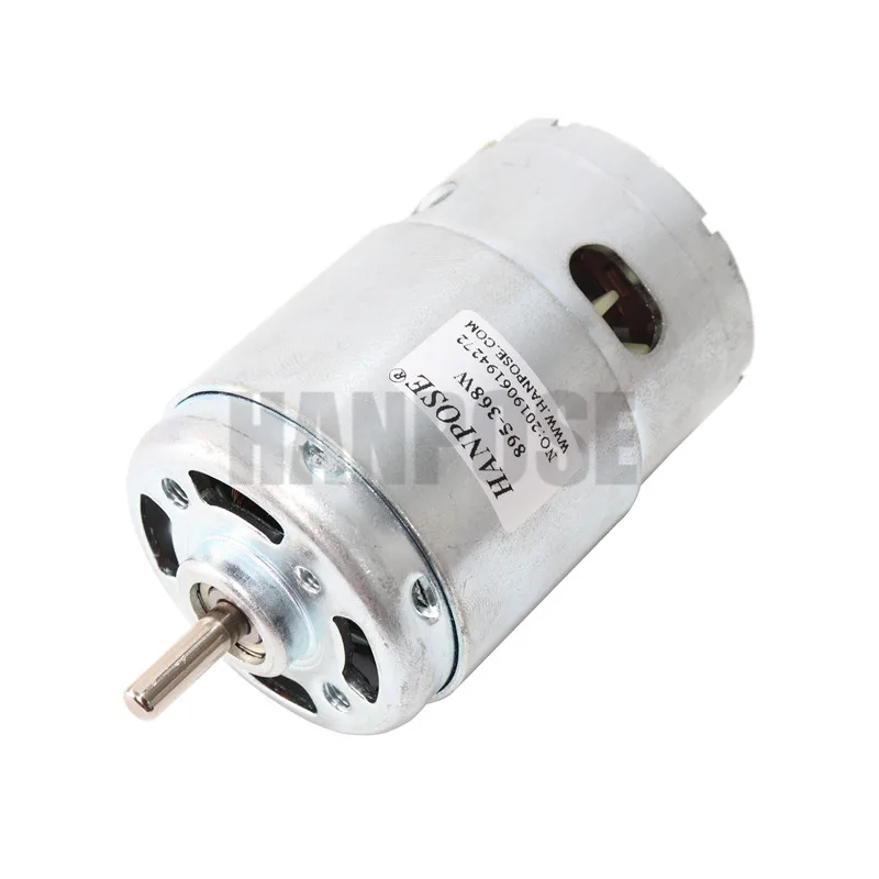 dc motor dc rpm rolamento de esferas grande torque alta potencia baixo ruido venda quente componente eletronico 02