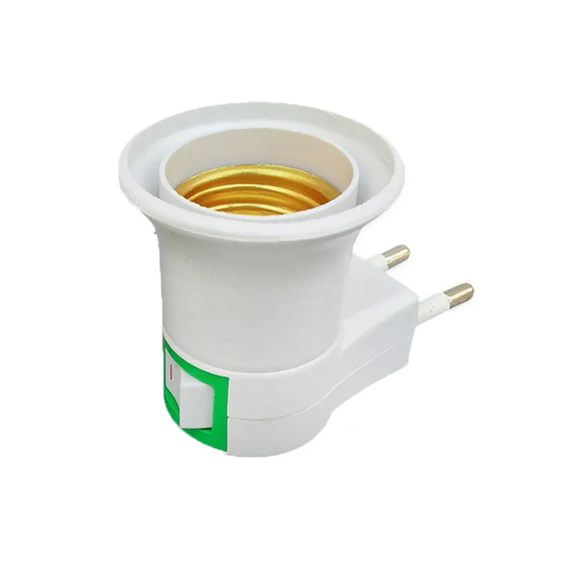 1Pcs-Free-Shipping-E27-EU-plug-adapter-with-power-on-off-control-switch-E27-Socket-Lamp