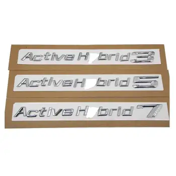 

3D ABS Plastic Sticker For Active 3 Active 5 Active 7 Emblem Badge