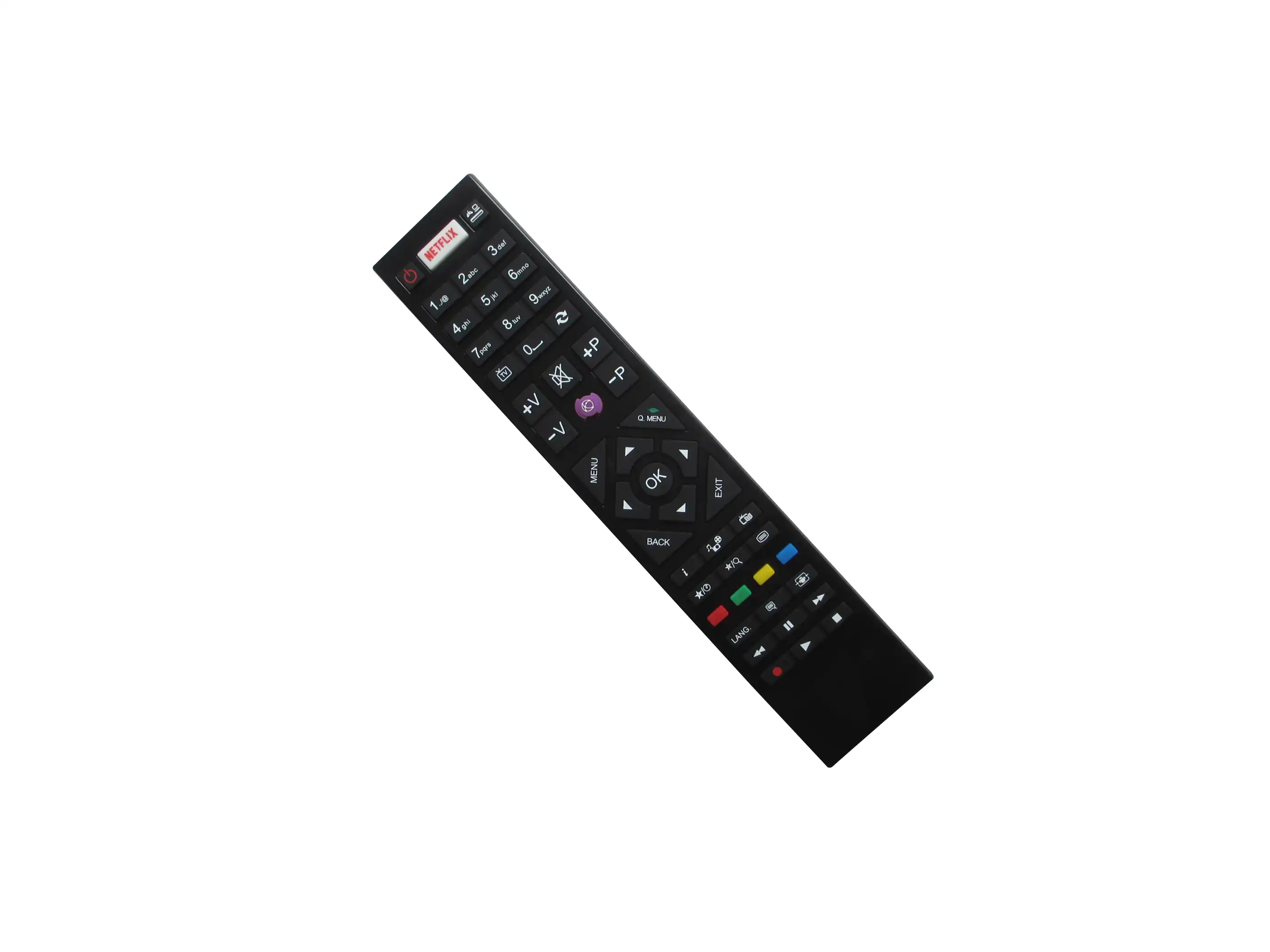 Ersatz Senioren Fernbedienung für Telefunken D49U400X4CW D50F272B3C