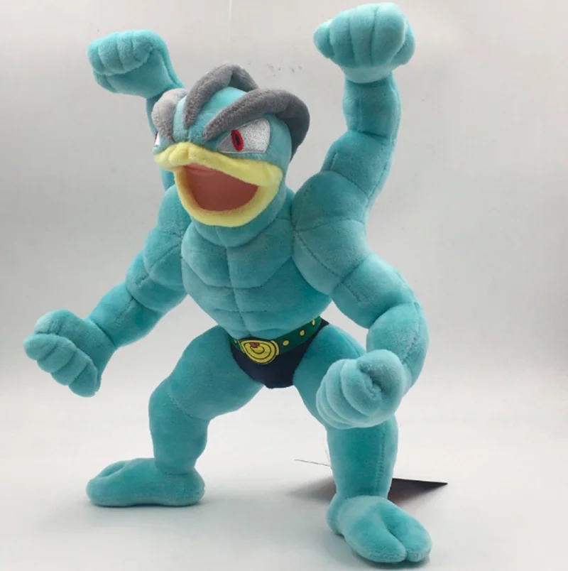 17 см/30 см аниме карманные животные мачамп Мягкие плюшевые куклы Machop Evolution Machamp фигурка кукла игрушка Дети Рождественский подарок SA3220