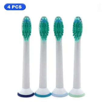 

Vbatty 4 Pcs Electric Toothbrush Heads for PHILIPS Sonicare FlexCare Diamond Clean HX6064 HX6930 HX9340 HX6950