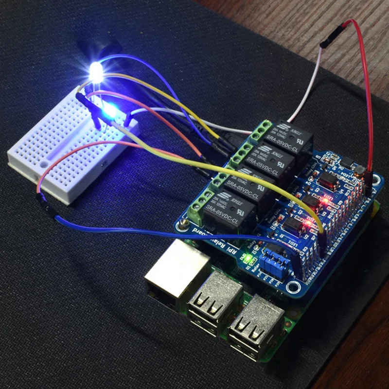 ABKT-1Pcs Raspberry Pi релейная плата расширения Модуль Щит поддерживает Rpi A+/B+/2 B/3 B для домашней автоматизации
