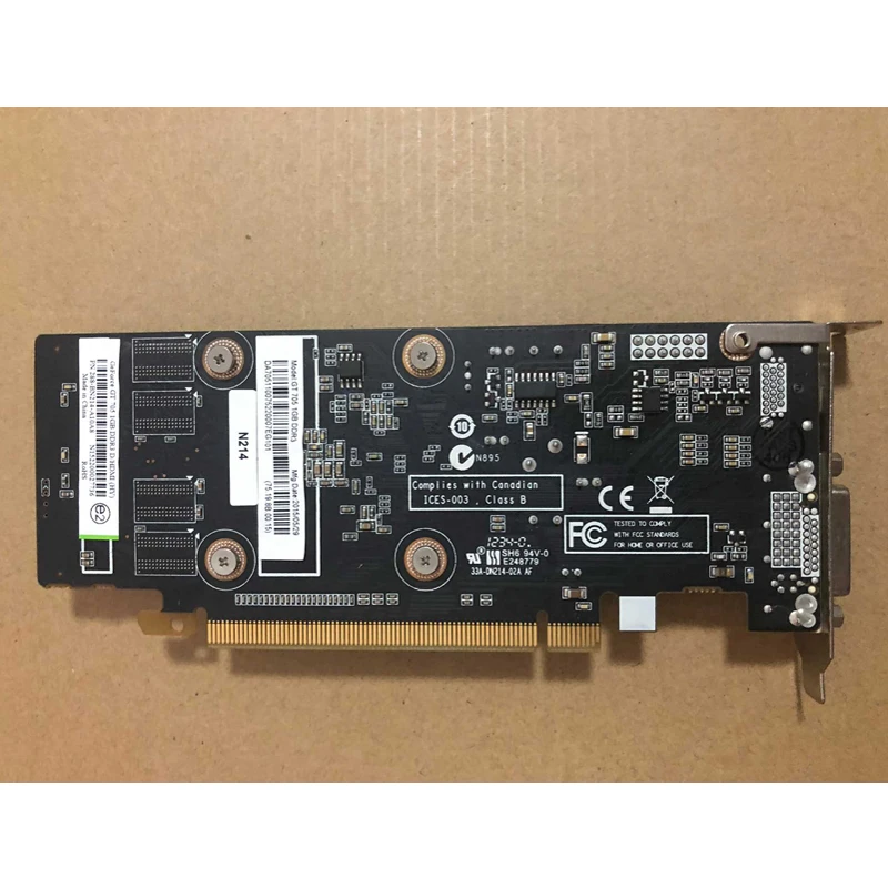 SAPPHIRE GT 705 1GB Screen Video Cards GPU For nVIDIA Geforce GT705 1GB Graphics Cards Computer Map HDMI PCI-E ITX ATX MATX HTPC