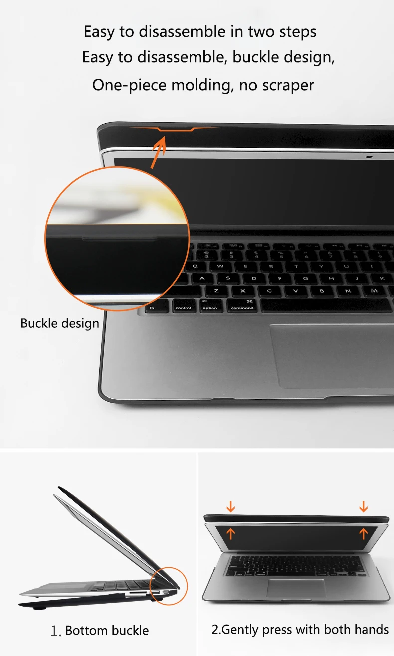 Ультратонкий Кристальный/матовый чехол для Apple MacBook Air 13 13,3 A1932 11 12 New Pro 13 15 retina 15,4 чехол A2159 Жесткий Чехол для ноутбука