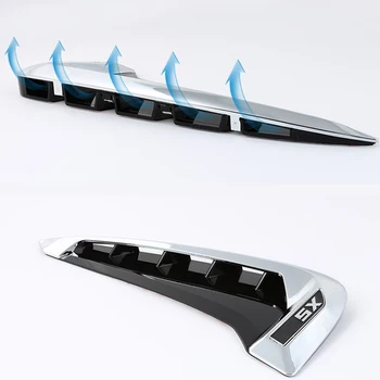 

Car Side Air Flow Fender Cover Trim Sticker Decoration Auto Accessories Car-Styling For BMW X5 F15 X5M LOGO 2014 2015 2016 2017
