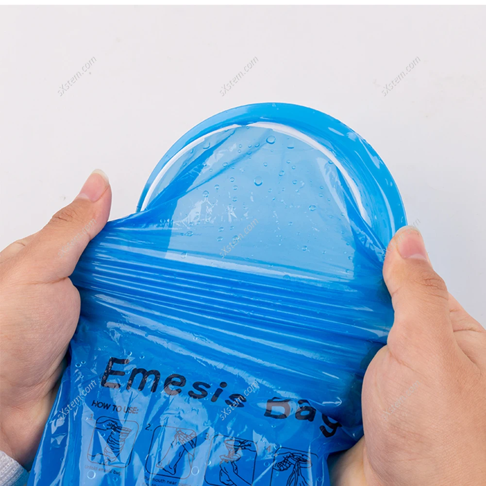 50pcs Trash Bag 1000ml Household garbage bags Disposable Emergency Bag Portable Travel Car Sickness Nausea Pe Vomit, trash bags, disposable trash bags, garbage bags