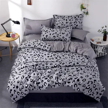

Yuanmian New Arrival Classical Double sided Bed Linings Concise Style Bedding Set Quilt Cover Pillowcase Cover Bed 3pcs/set