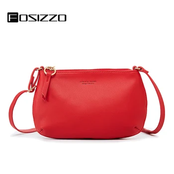 

FOSIZZO Shoulder Bag Small Women PU Leather Fashion Envelope Bag Female Crossbody Bag Women's Bags 2020 FS5053